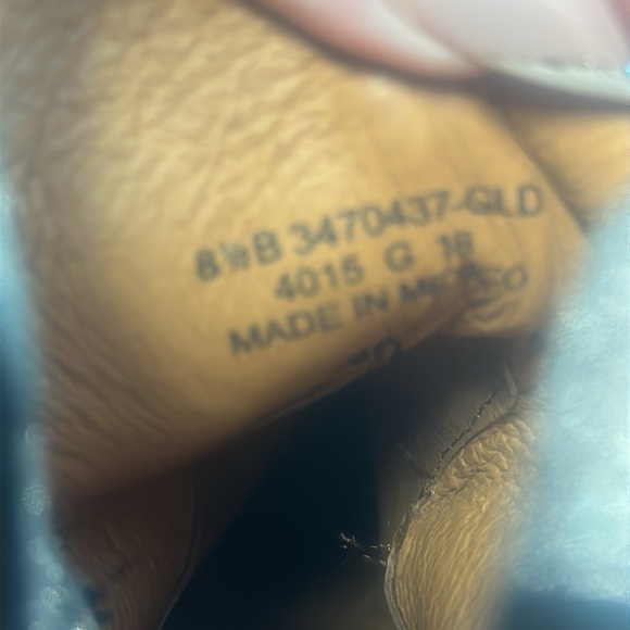 Frye BILLY SHORT bootie in gold - Picture 9 of 10